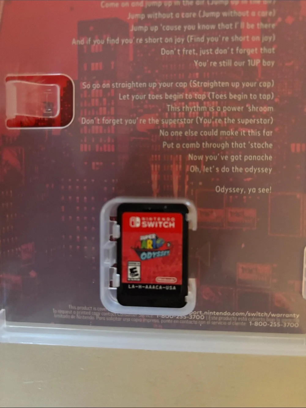 Nintendo Super Mario Odyssey - Multicolor Cover with Red Case